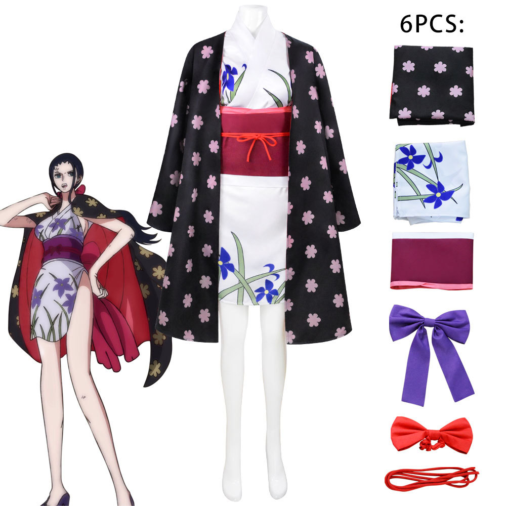 Anime Cosplay Nico Robin - Costume da Donna per Cosplay di