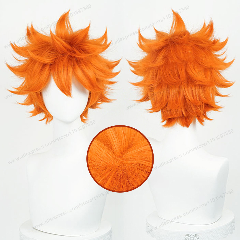 Anime Cosplay Orange Hair - Parrucca cosplay Hinata Shoyo 26 cm