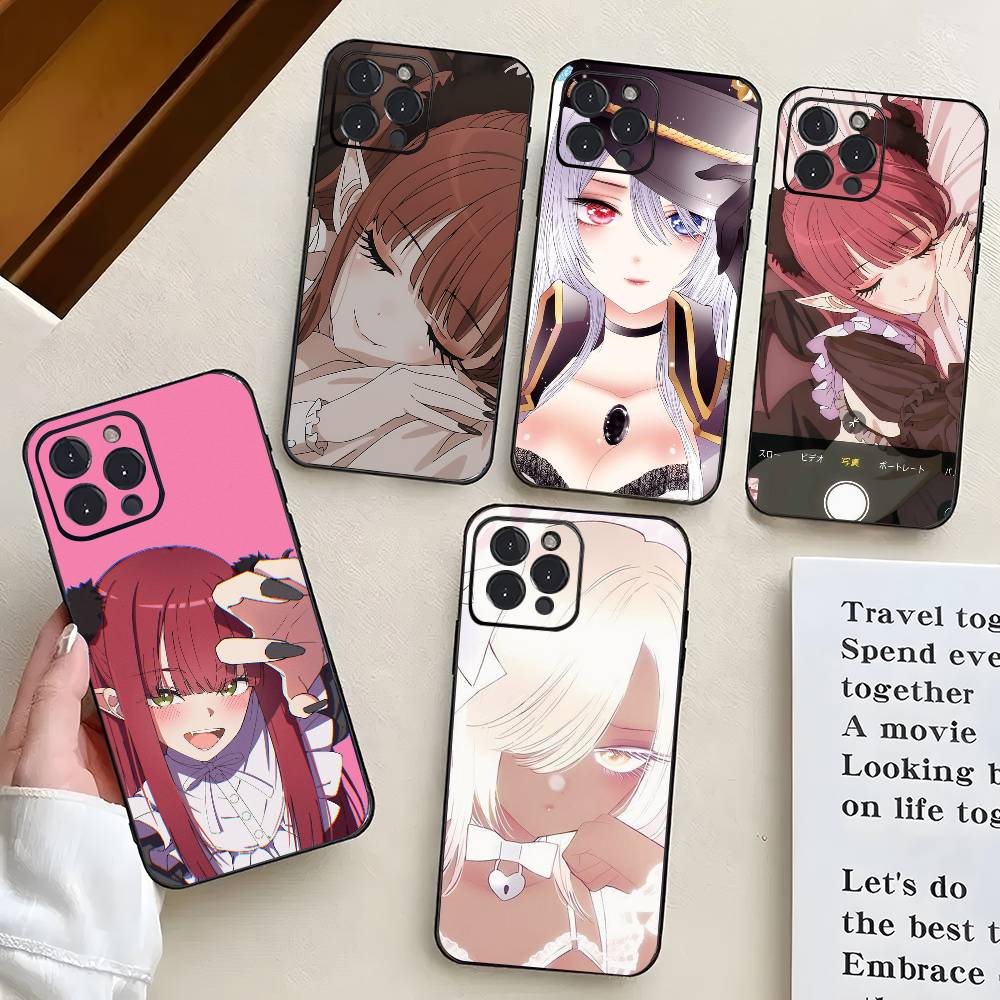 Anime Cosplay Quotes - Custodia per telefono in silicone morbido
