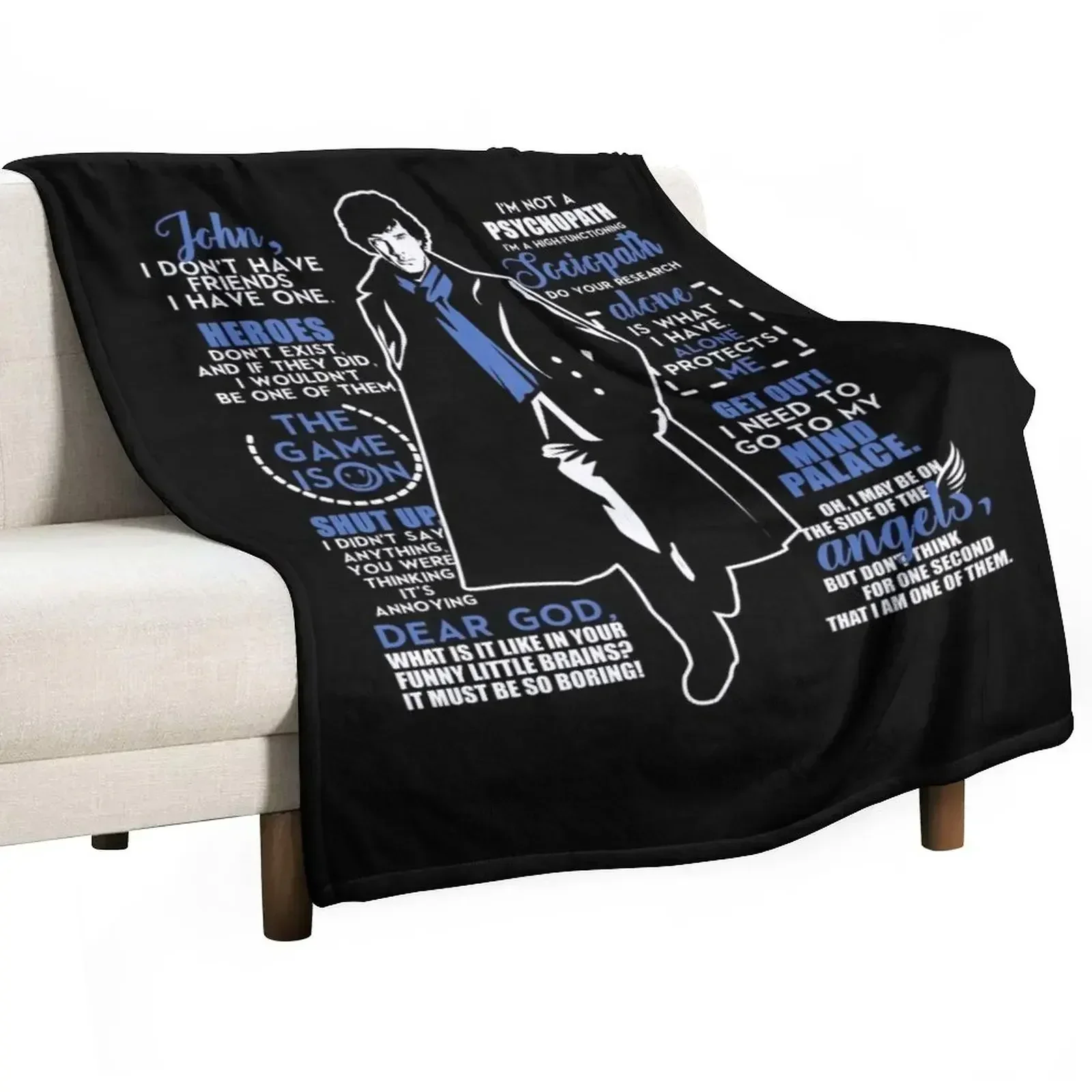 Anime Cosplay Quotes - Citazioni. Coperta V2.0, idee regalo per