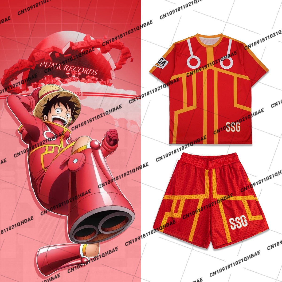 Anime Cosplay Costumes - Nuovo Costume Cosplay di Monkey D.
