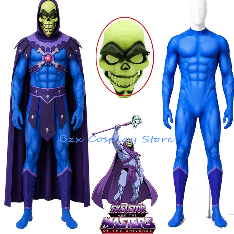 Anime Cosplay Jumpsuit - Costume da Cosplay dell'Uomo dell'Universo Anime,