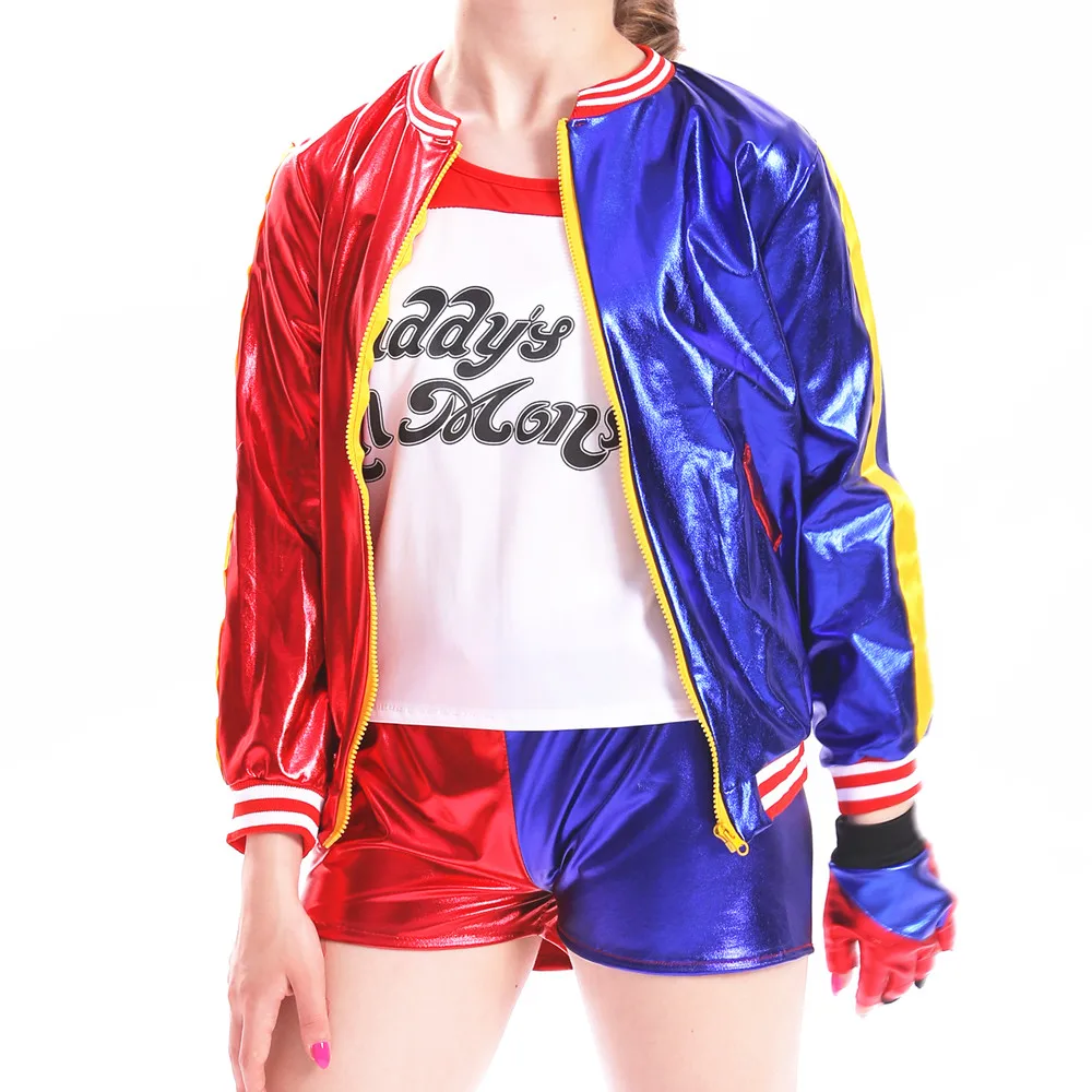 Anime Harley Quinn Cosplay - Costumi Harley Cosplay Suicide Quinzel Kids