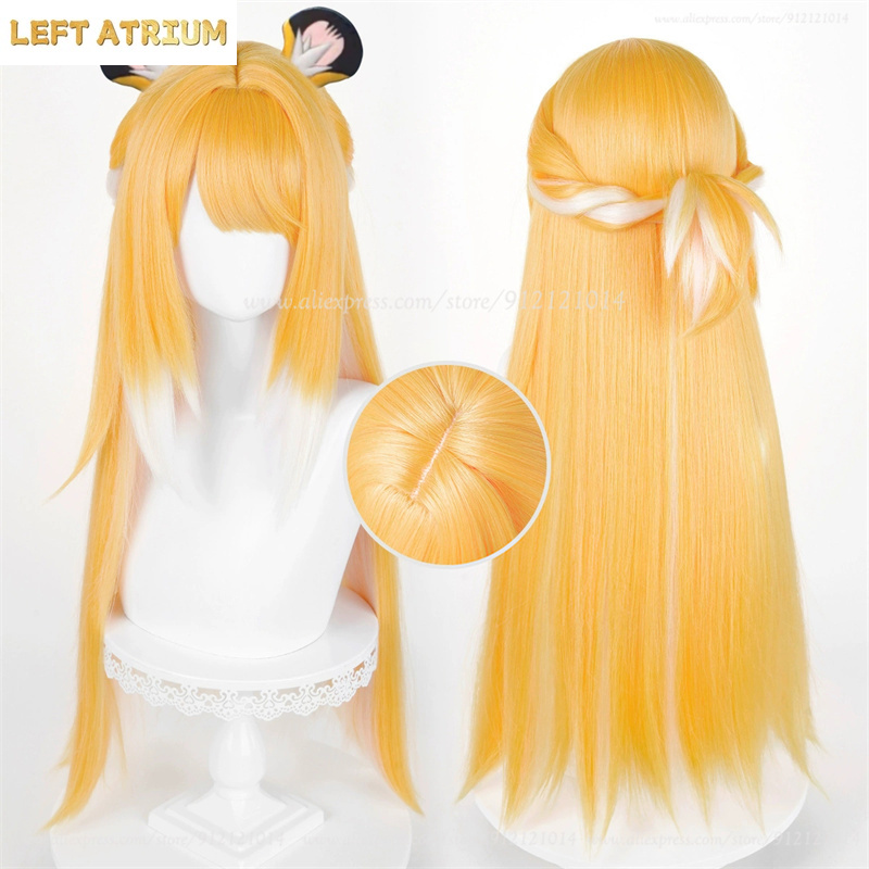 Parrucca Cosplay ZZZ Ju Fufu A - Anime Cosplay Orange Hair recensione e prezzo