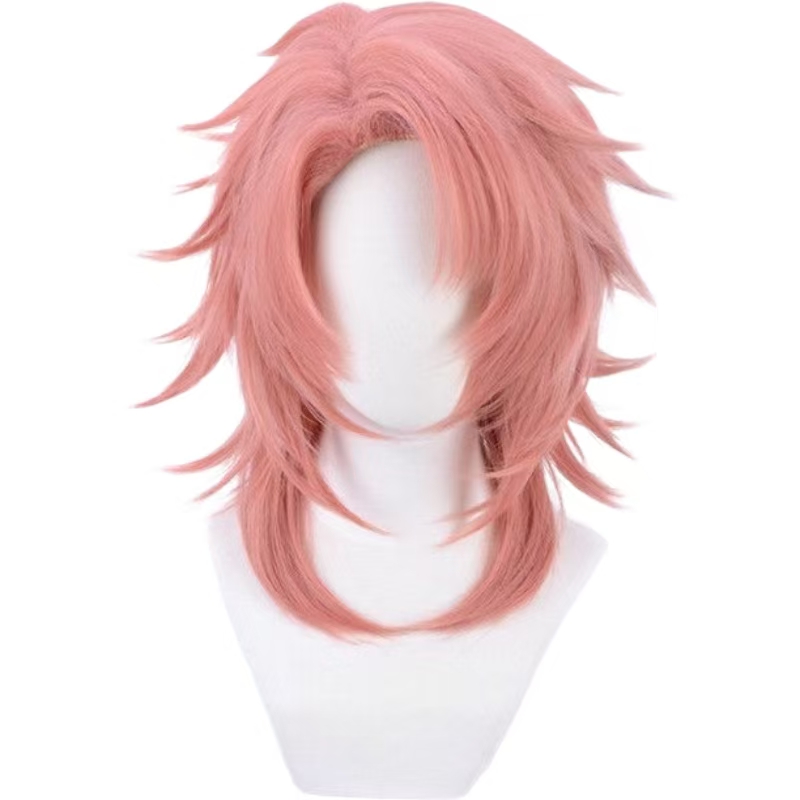 Parrucca Cosplay Sabito Rosa A - Anime Cosplay Orange Hair recensione e prezzo