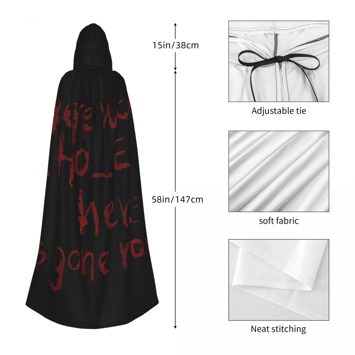 C'era un buco qui. Mantello Lu - Anime Cosplay Quotes recensione e prezzo