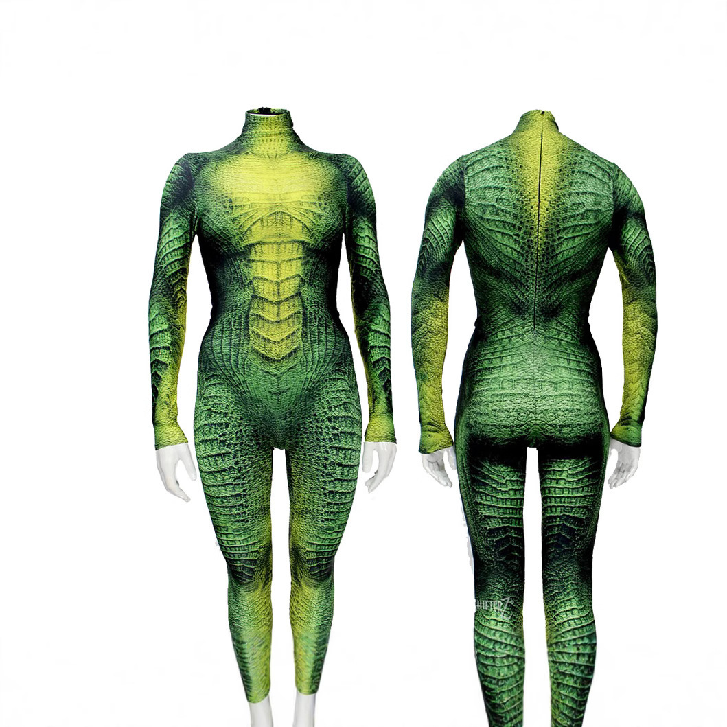 Rettile Costumi di performance - Anime Cosplay Jumpsuit recensione e prezzo