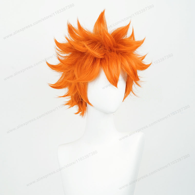 Parrucca cosplay Hinata Shoyo  - Anime Cosplay Orange Hair recensione e prezzo