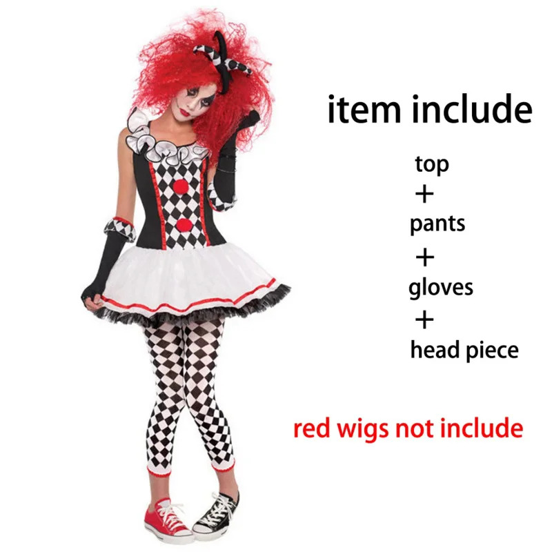 Costume da mostro clown Harley - Anime Harley Quinn Cosplay recensione e prezzo