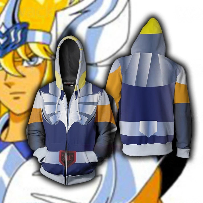 Anime Saint Seiya Felpe con st - Cosplay Anime Basic recensione e prezzo