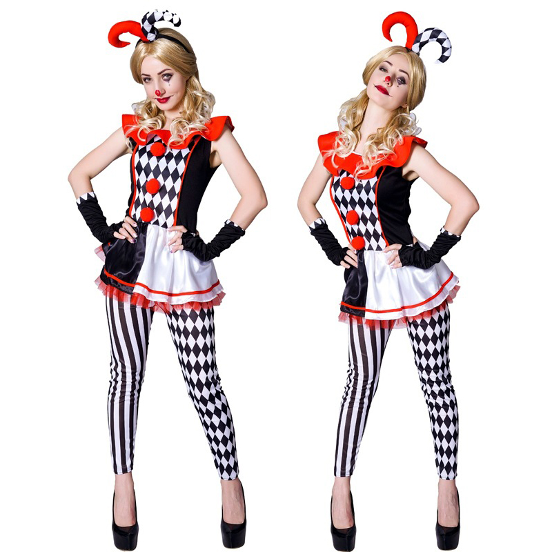 Costume da mostro clown Harley - Anime Harley Quinn Cosplay recensione e prezzo