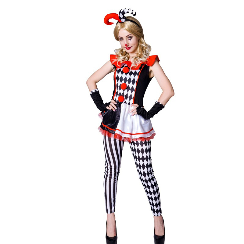 Costume da mostro clown Harley - Anime Harley Quinn Cosplay recensione e prezzo