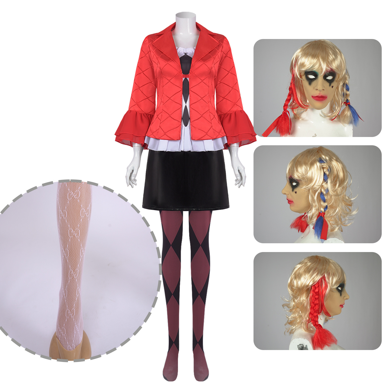 Costume cosplay Harley Quinn J - Anime Harley Quinn Cosplay recensione e prezzo