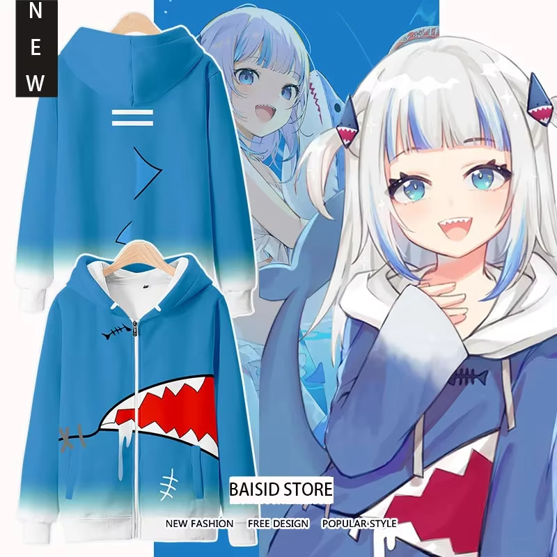 anime Gawr Gura cosplay 3D Sta - Cosplay Anime Basic recensione e prezzo