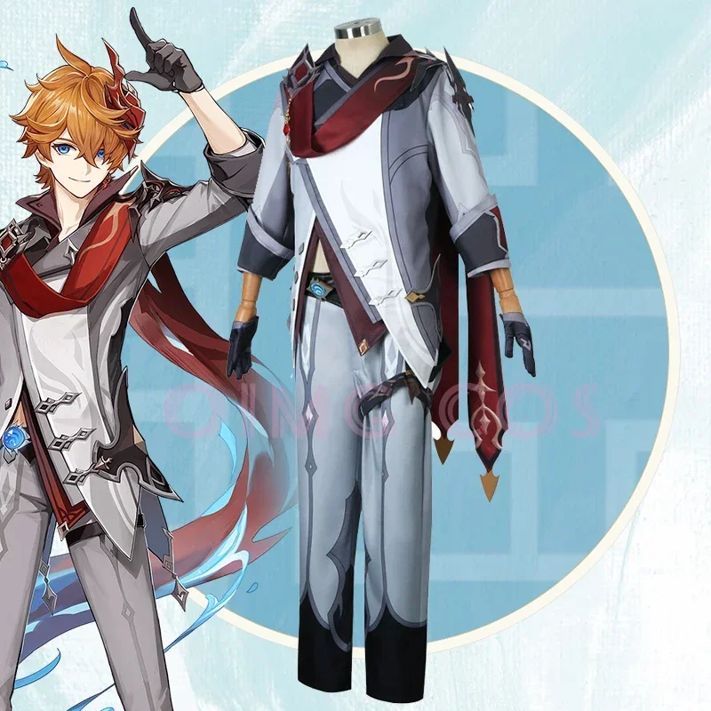 Genshin Impact Tartaglia Costu - Anime Cosplay Jumpsuit recensione e prezzo