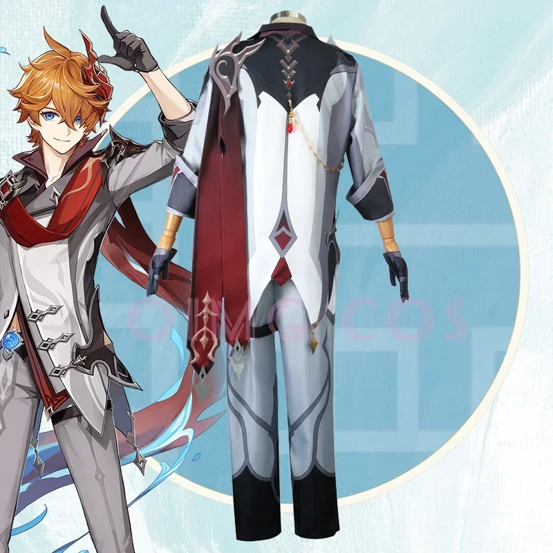 Genshin Impact Tartaglia Costu - Anime Cosplay Jumpsuit recensione e prezzo
