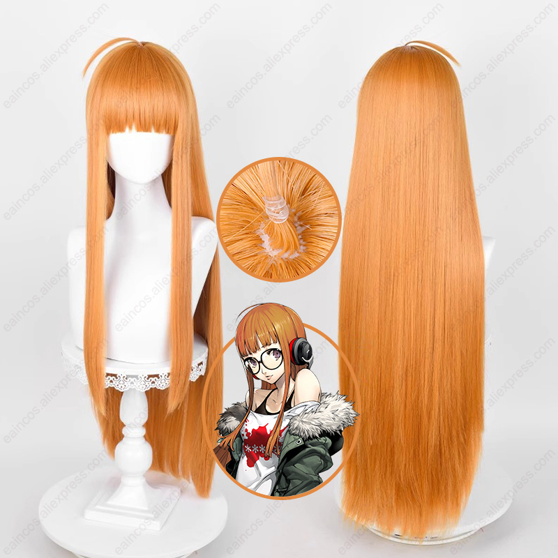 Parrucca cosplay Anime Futaba  - Anime Cosplay Orange Hair recensione e prezzo