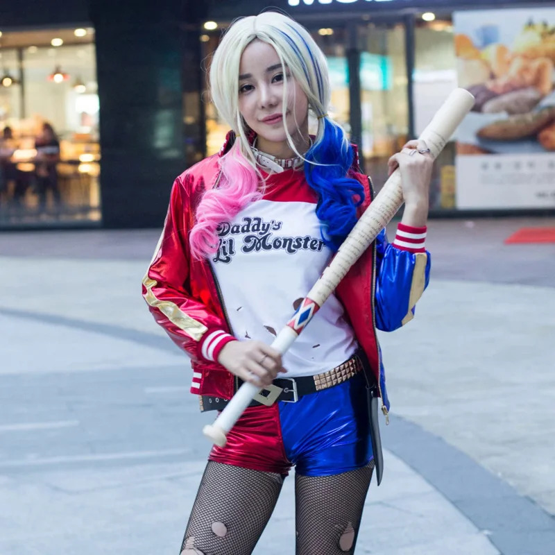 Suicide Cosplay Anime Harley C - Anime Harley Quinn Cosplay recensione e prezzo