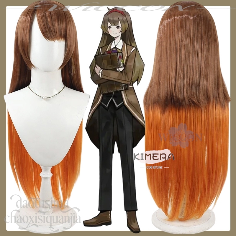 Parrucche Cosplay Malkuth Anim - Anime Cosplay Orange Hair recensione e prezzo