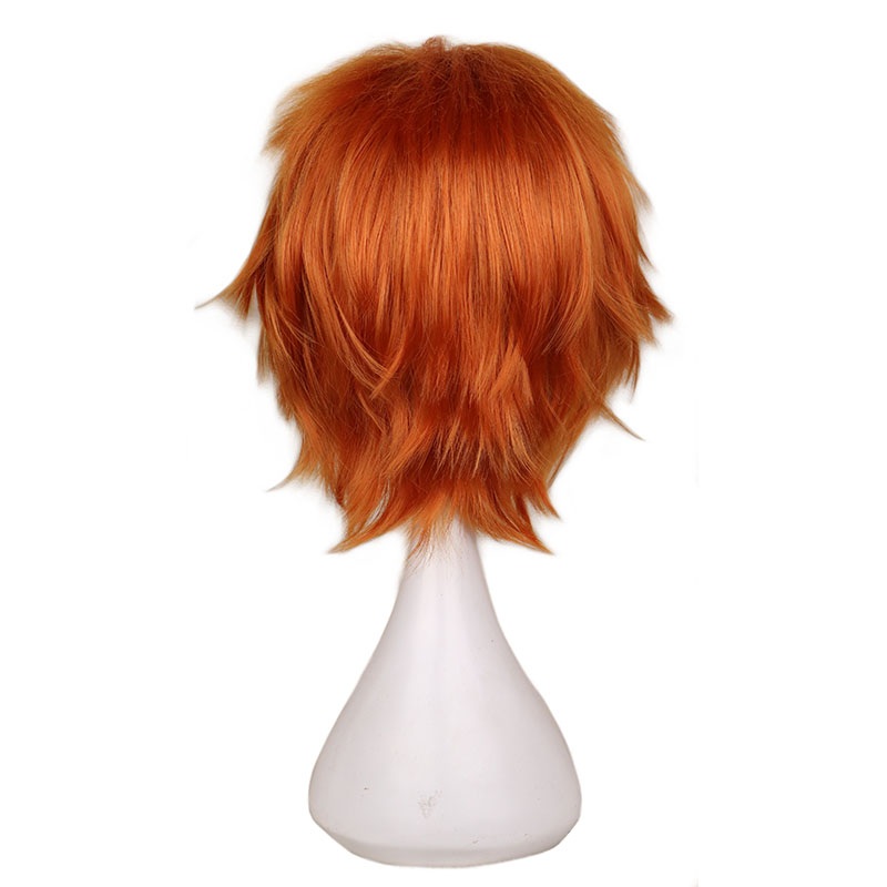 Parrucca corta arancione per u - Anime Cosplay Orange Hair recensione e prezzo
