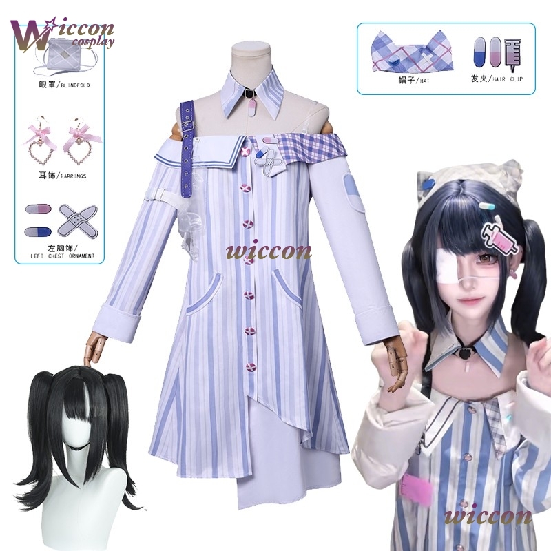 Benda sull'occhio Jirai Kei In - Anime Cosplay Outfit Ideas recensione e prezzo