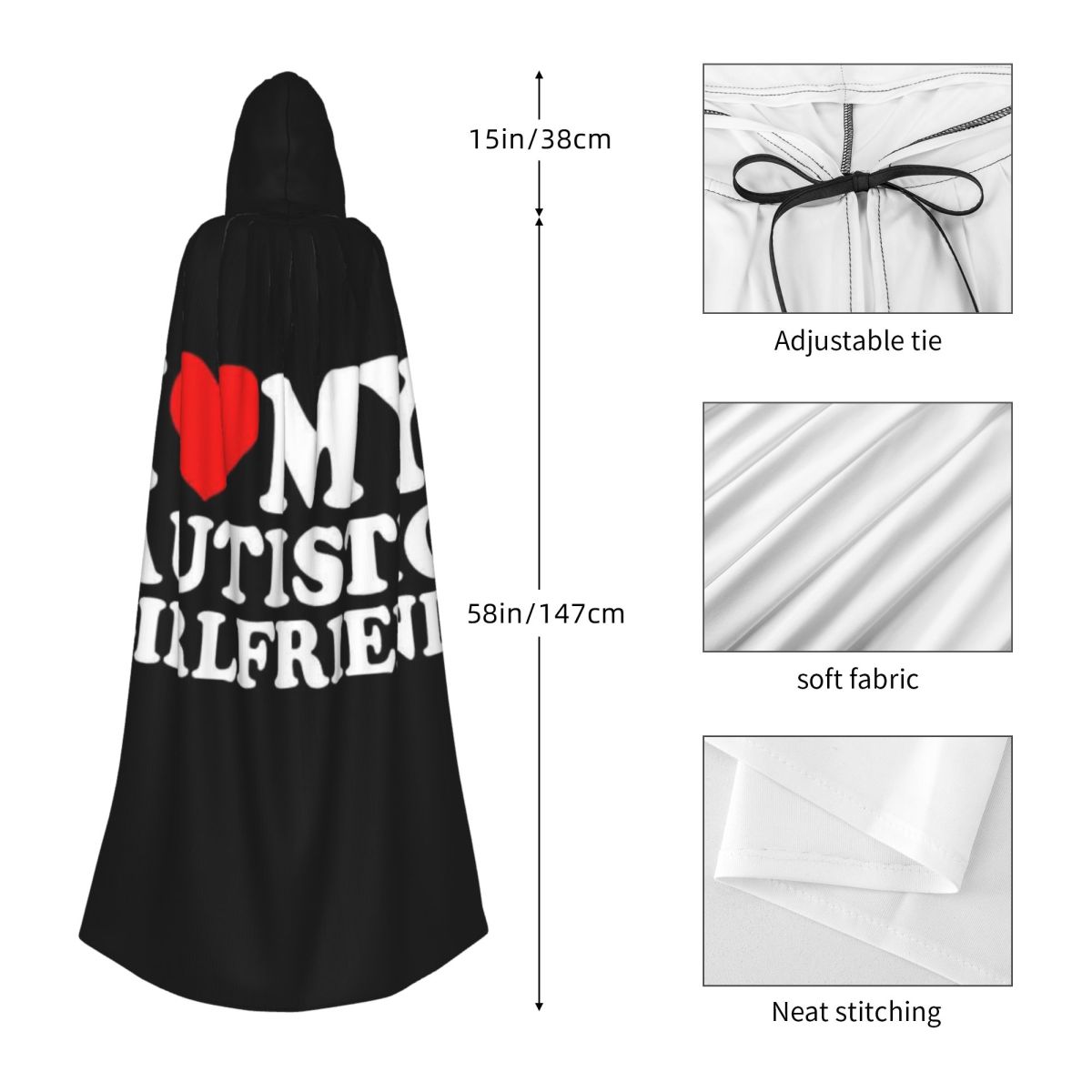 Mantello Lungo con Cappuccio ' - Anime Cosplay Girlfriend recensione e prezzo