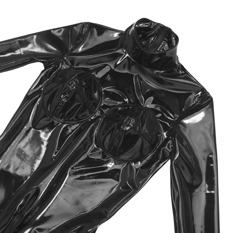 Body da donna sexy in pelle PU - Anime Cosplay Jumpsuit recensione e prezzo