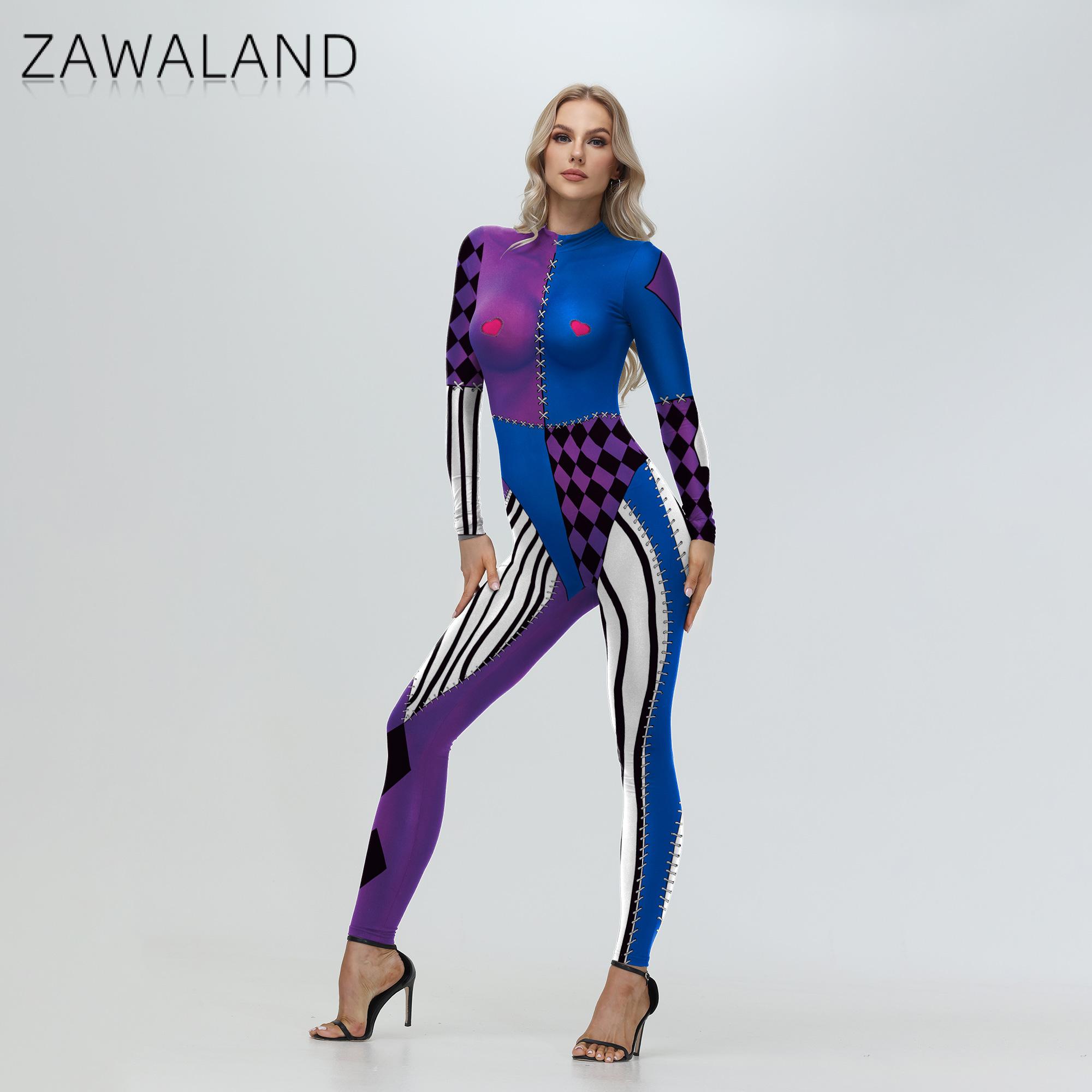 Zawaland Clown Harley Costume  - Anime Harley Quinn Cosplay recensione e prezzo