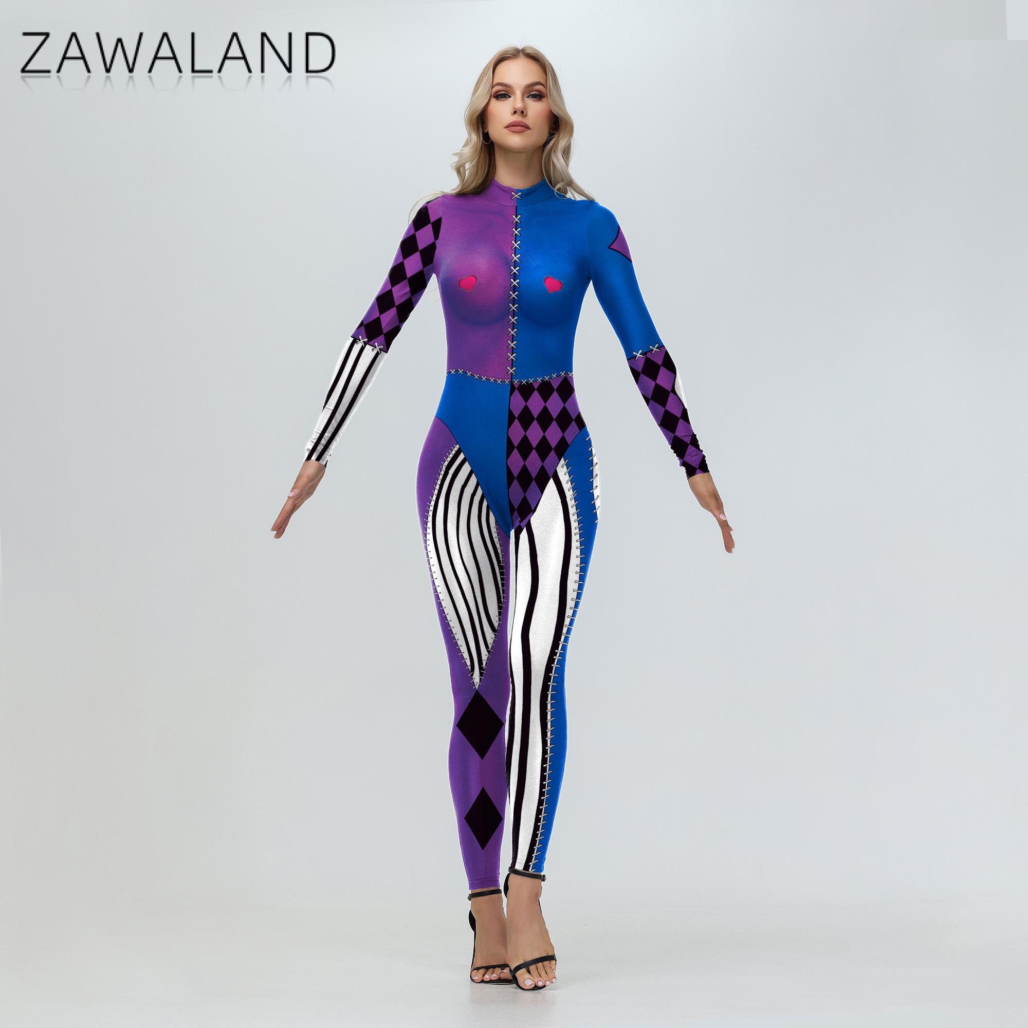 Zawaland Clown Harley Costume  - Anime Harley Quinn Cosplay recensione e prezzo
