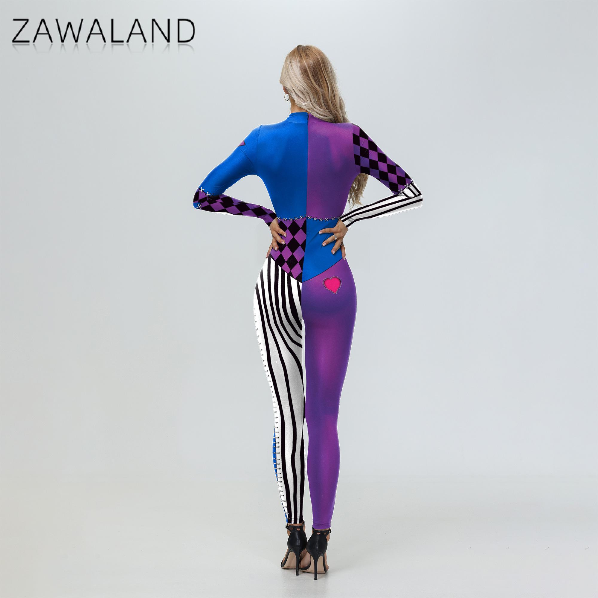 Zawaland Clown Harley Costume  - Anime Harley Quinn Cosplay recensione e prezzo