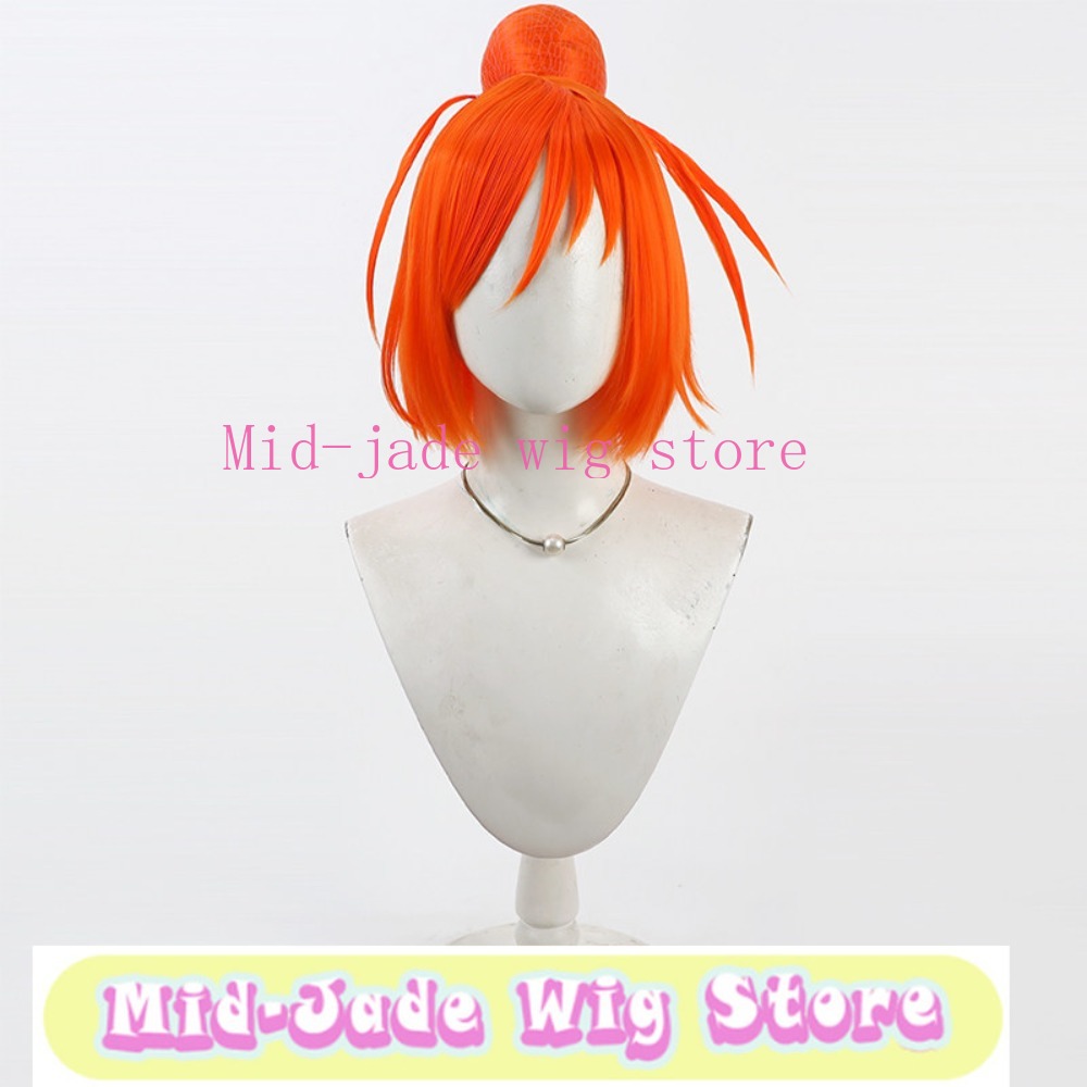 Parrucca Cosplay Smile PreCure - Anime Cosplay Orange Hair recensione e prezzo