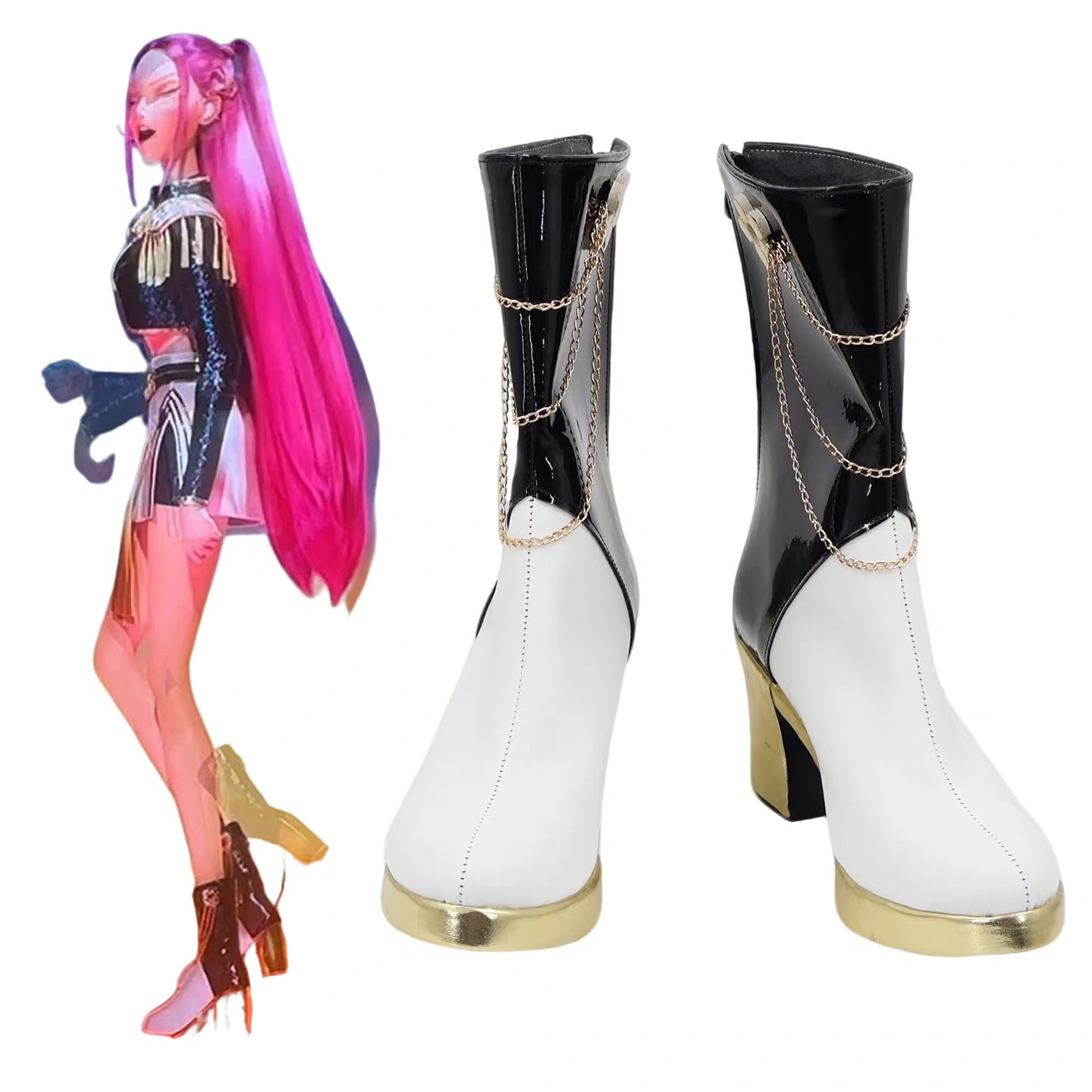 Stivali Zoey Mira Rumi Neri Do - Anime Zoey Cosplay recensione e prezzo